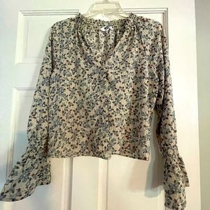 BB Dakota Long Sleeve Floral Top